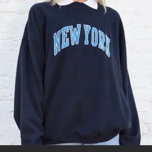 New York oversized sweater- Brandy Melville